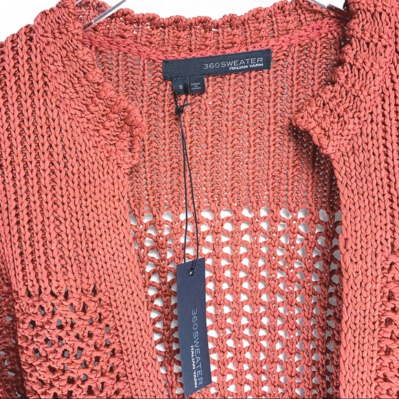 360 Sweater Aveline Open Front Knit Cardigan - Picture 3 of 8